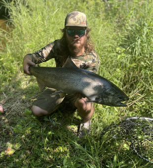 Trout quests on the big lake